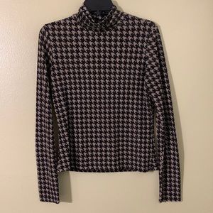 Mix it Turtle Neck Long Sleeve Shirt Size M
